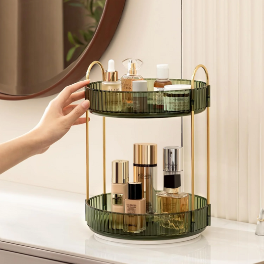 Organisateur de cosmétiques rotatif