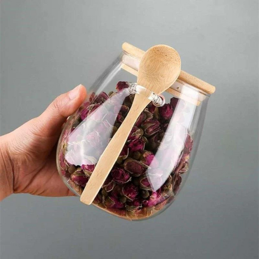 Pot en bois de bambou
