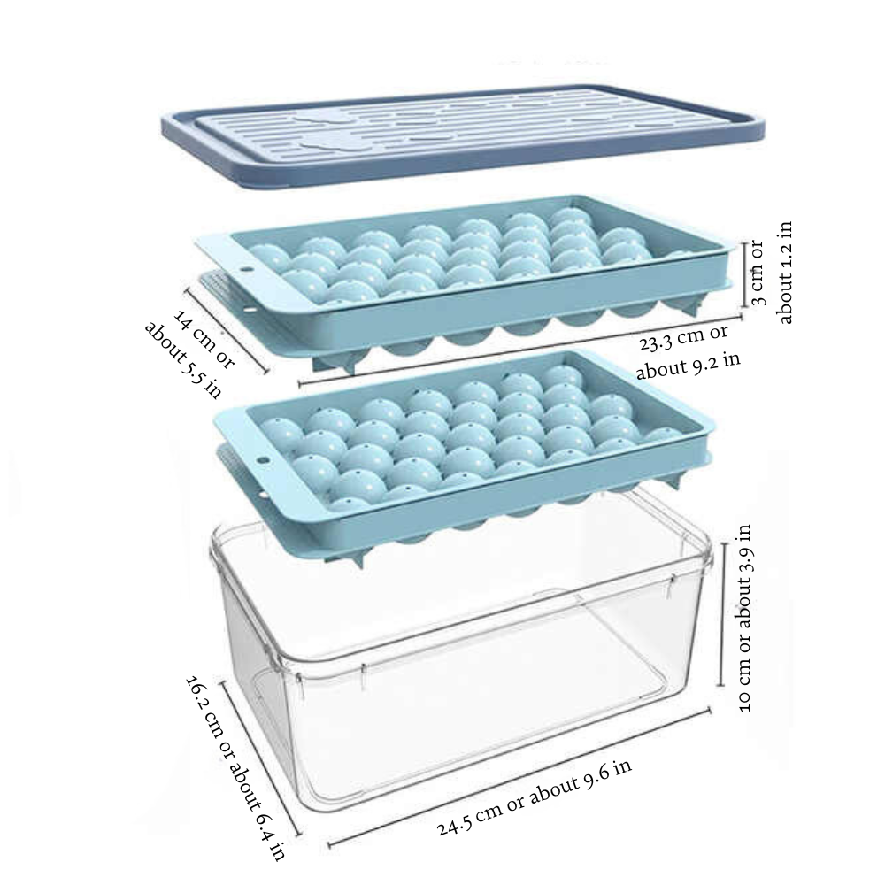 Plateau de fabrication de boules de glace