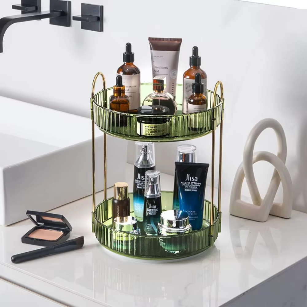Organisateur de cosmétiques rotatif