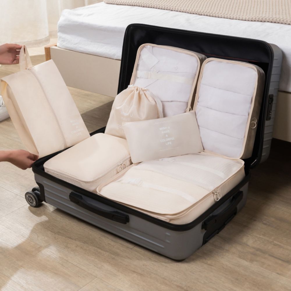 Ensemble de cubes de voyage organisés (7 pièces)