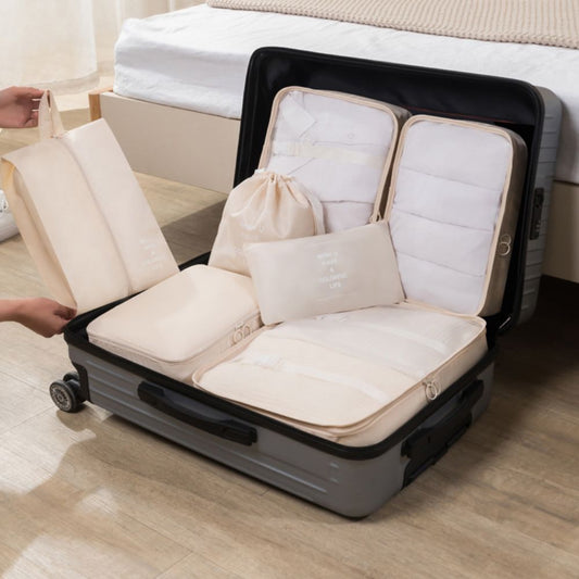 Ensemble de cubes de voyage organisés (7 pièces)