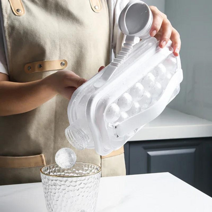 Bouteille de machine à boules de glace