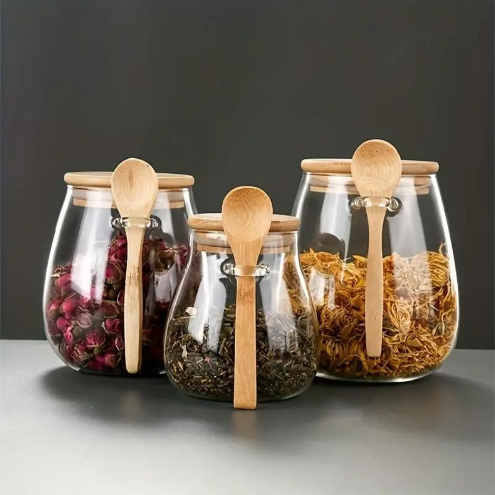 Pot en bois de bambou