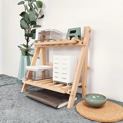 Étagère Nordique en Bois