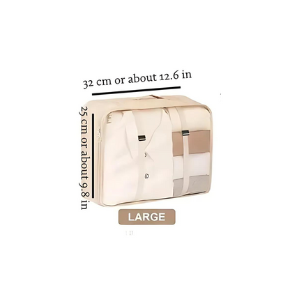 Ensemble de cubes de voyage organisés (7 pièces)