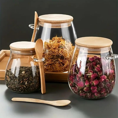 Pot en bois de bambou