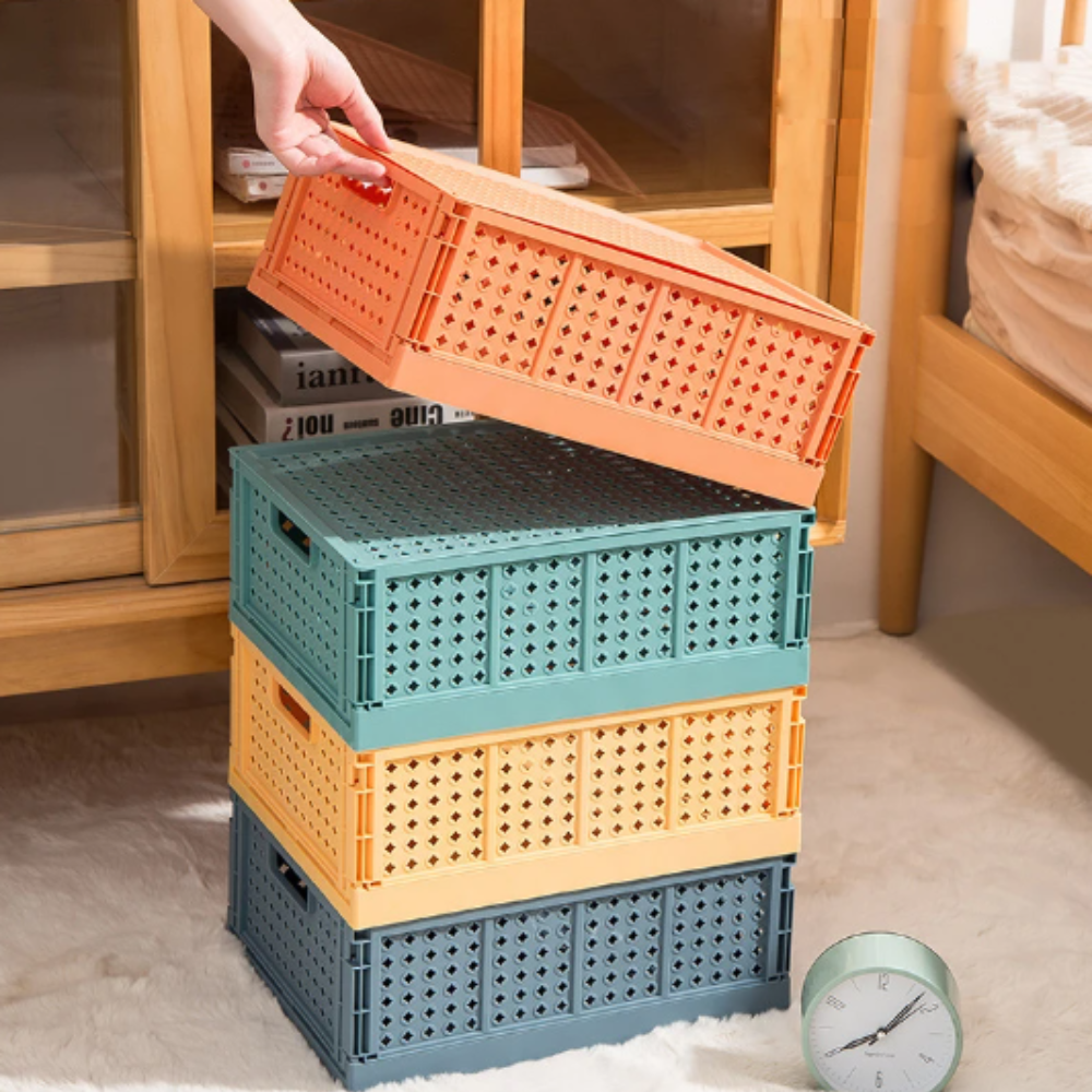 Boîte de rangement pliable