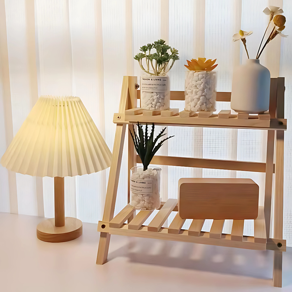 Étagère Nordique en Bois