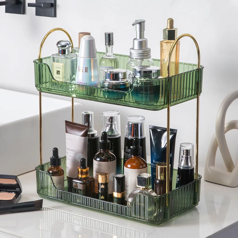 Organisateur de comptoir de salle de bain