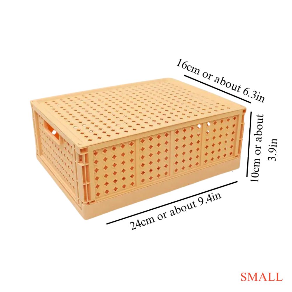 Boîte de rangement pliable