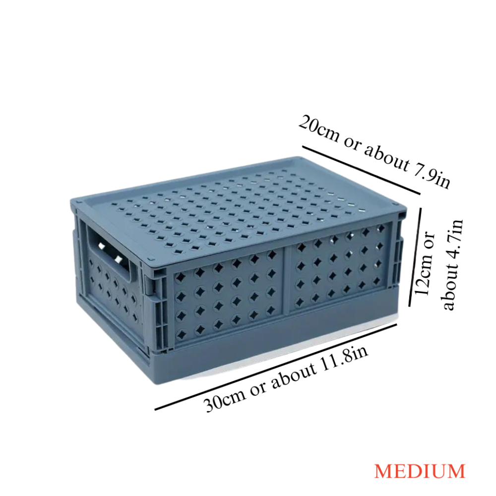 Boîte de rangement pliable