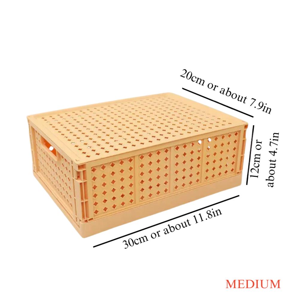 Boîte de rangement pliable