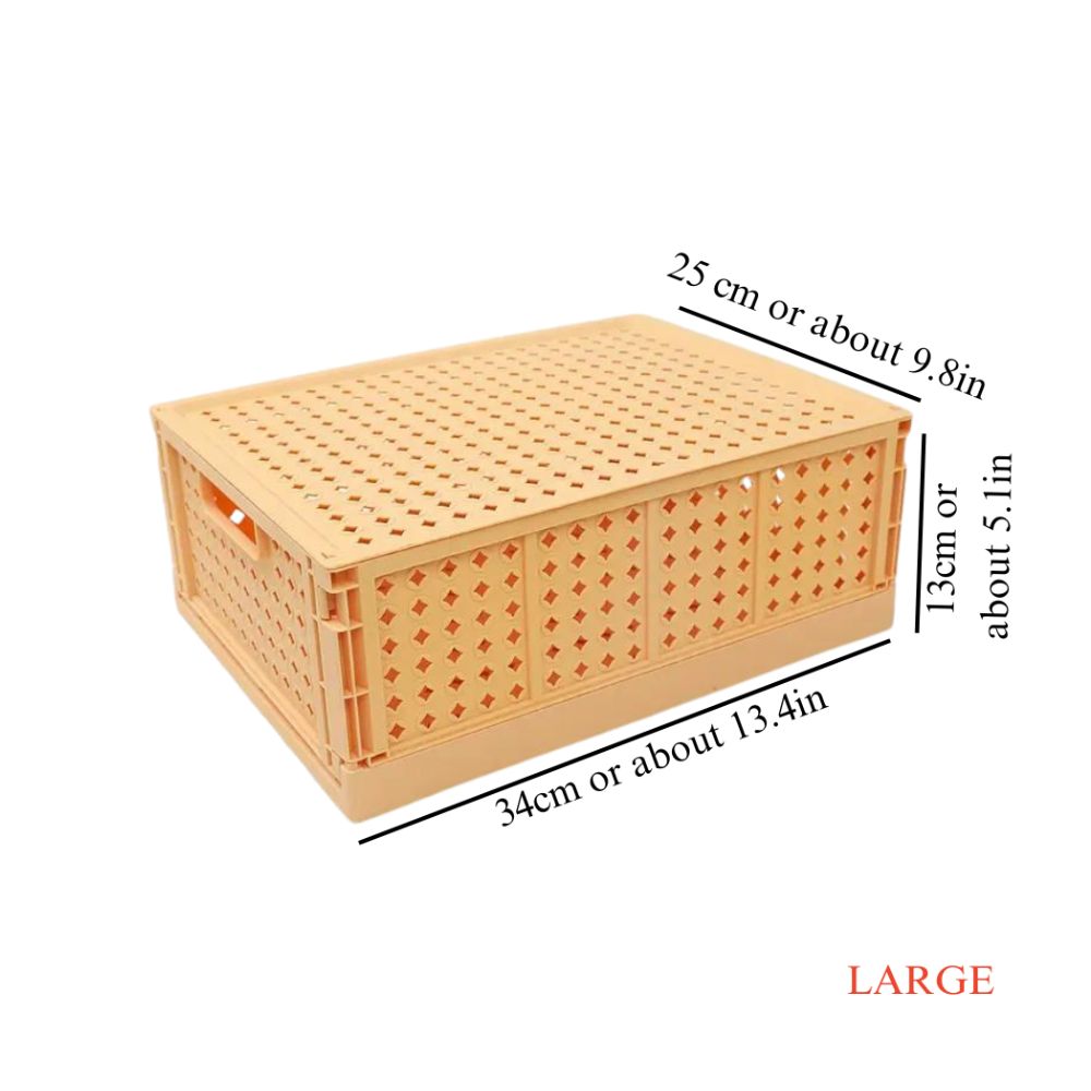 Boîte de rangement pliable