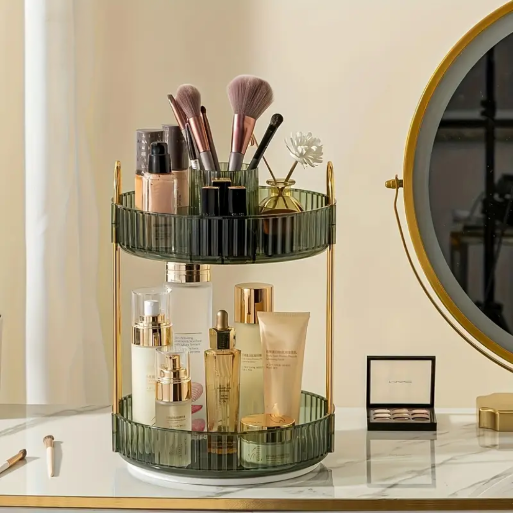 Organisateur de cosmétiques rotatif