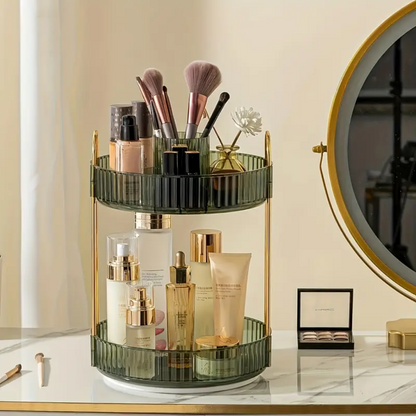Organisateur de cosmétiques rotatif