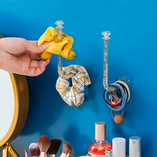 Crochet mural transparent