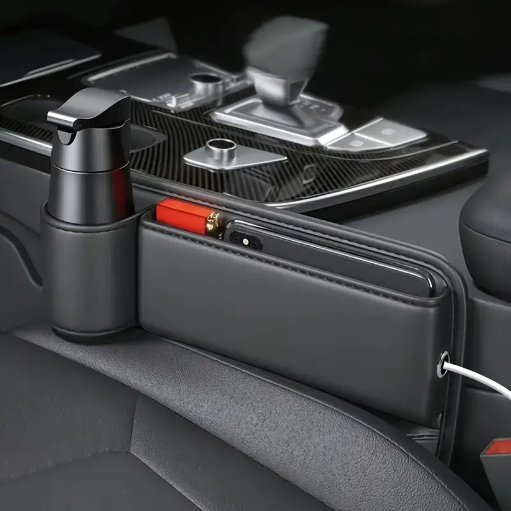 Boîte de rangement pour siège d'auto