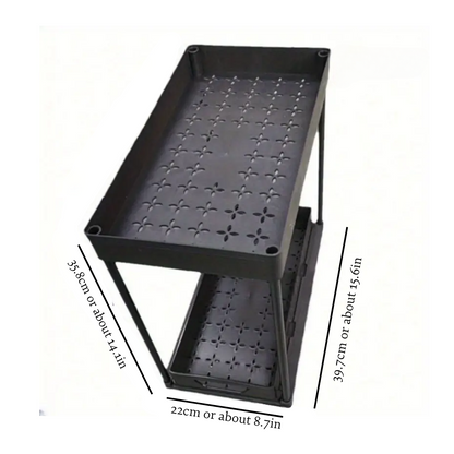 Rangement sous évier (1 lot de 2 rangements) (BLACKLIST)