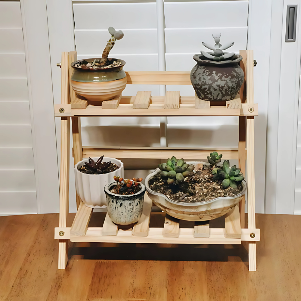 Étagère Nordique en Bois