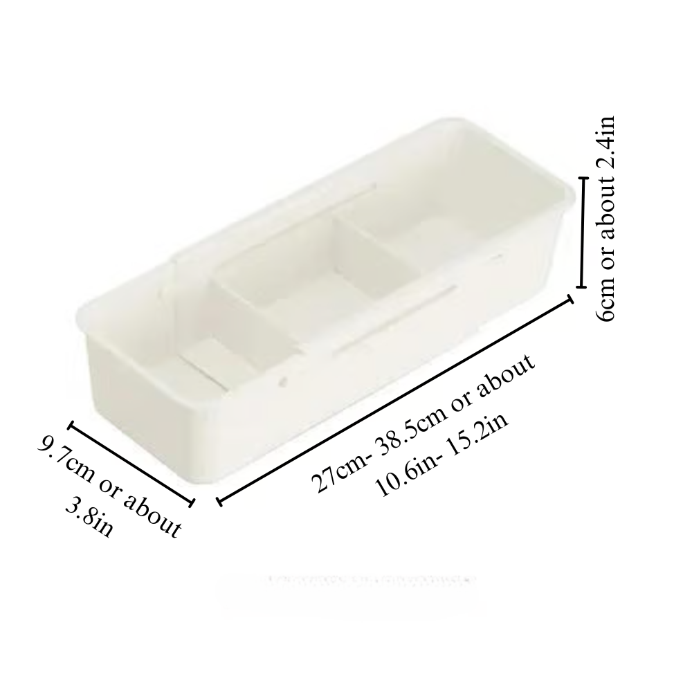 Organisateur de boîte extensible