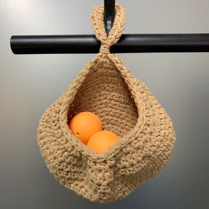 Paniers muraux naturels (6 pièces)