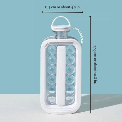 Bouteille de machine à boules de glace