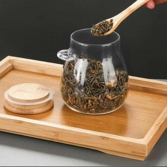 Pot en bois de bambou