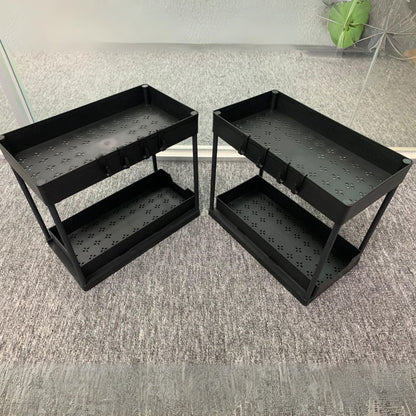 Rangement sous évier (1 lot de 2 rangements) (BLACKLIST)