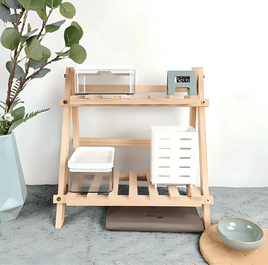 Étagère Nordique en Bois